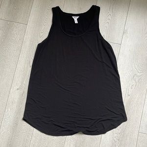 Thyme Maternity Flowy Racerback Tank Top Size Small